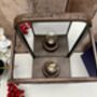 36cm Industrial Battery Operated Lamp Wall Or Table Lighting Brown Metal, thumbnail 6 of 9