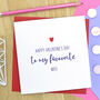 Cheeky Valentine's Card For Favourite Wife, thumbnail 1 of 2