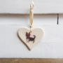 Yorkshire Terrier Ceramic Heart, thumbnail 2 of 4