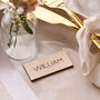Wooden Wedding Place Setting, thumbnail 6 of 9