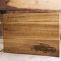 Just Married Personalised Oak Chopping, Serving Board, thumbnail 5 of 6