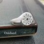Personalised Star Initials Signet Ring, thumbnail 4 of 7
