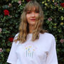 I'd Choose Me Embroidered T Shirt, thumbnail 1 of 2