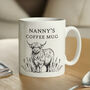 Personalised Highland Cow Mug, thumbnail 2 of 7