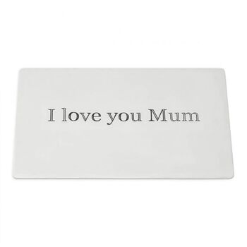 I Love You Mum Personalised Secret Message Keepsake, 2 of 10
