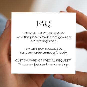 Best Friends Gift, Set Of Two Matching Interlocking Sterling Silver Bracelets, 6 of 8