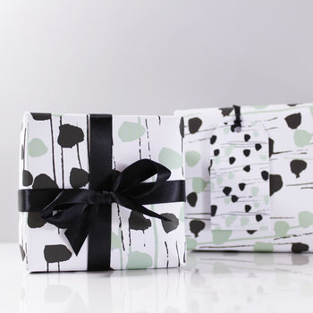 Dot And Stripe Recycled Wrapping Paper, 6 of 11