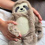 Huggable Heatable Lazy Sloth, thumbnail 3 of 4