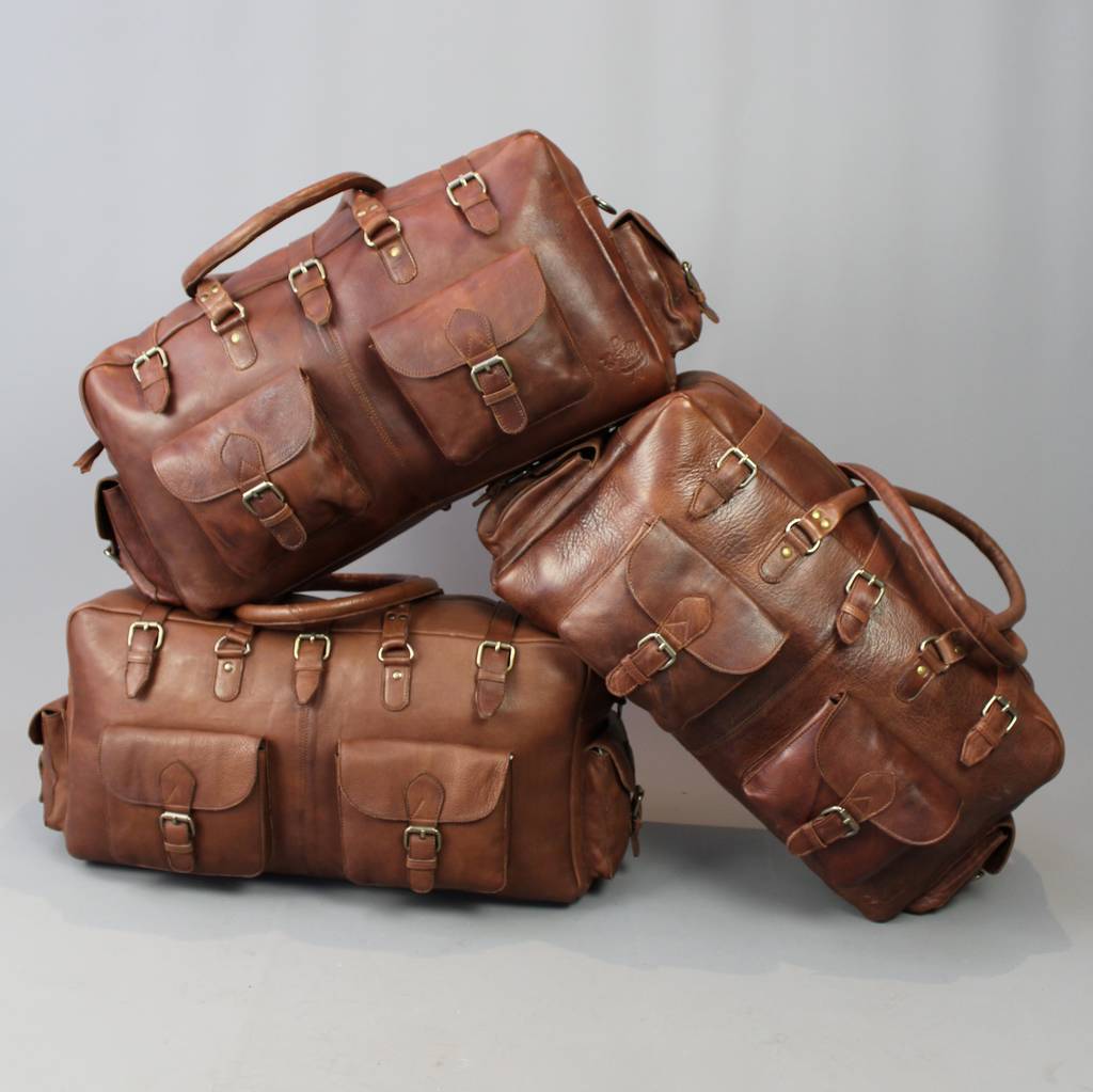 tan holdall