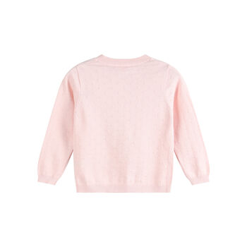 Erica Soft Pink Cardigan, 3 of 8