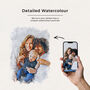 Personalised Family Portrait, Portrait From Photo, thumbnail 4 of 8