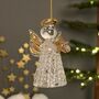 Hanging Fancy Dress Angel Decoration, thumbnail 3 of 3