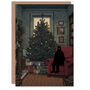 Decorated Living Room Existential Crisis Funny Christmas Card, thumbnail 1 of 6
