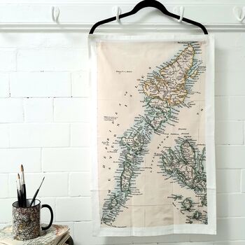 Antique Map Gift Box Scottish Selection, 2 of 6