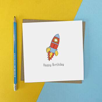 Pack Of Five Vehicle Birthday Cards, 5 of 6