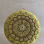 Yellow Circular Handcrafted Clutch Bag, thumbnail 5 of 6