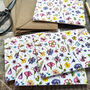 Set Of Eight Pressed Flower Folded Notecards, thumbnail 6 of 6