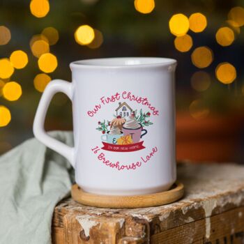 Personalised Cosy Home Christmas Mug, 3 of 4