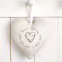 Personalised Hanging Heart Engagement Gift, thumbnail 10 of 12