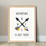 Adventure Is Out There Art Print, thumbnail 1 of 4