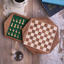 Wooden Octagonal Chess Set, thumbnail 1 of 2