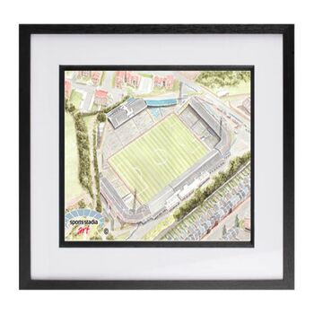 Millwall Fc The Old Den Stadium Art Print, 3 of 3