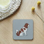 King Charles Cavalier Spaniel Coaster, thumbnail 1 of 2