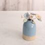 Large Blue And White Ceramic Flower Bouquet, thumbnail 2 of 9