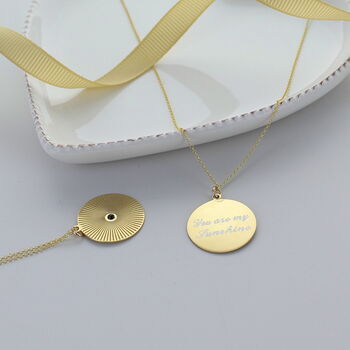 You Are My Sunshine Necklace, 2 of 4
