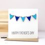 Father's Day Bunting Card, thumbnail 2 of 2