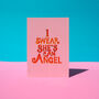 I Swear She's An Angel Foiled Card, thumbnail 3 of 4