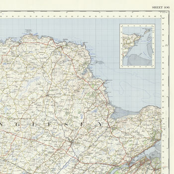 Personalised Anglesey Map Print Anglesey Gift, 5 of 9