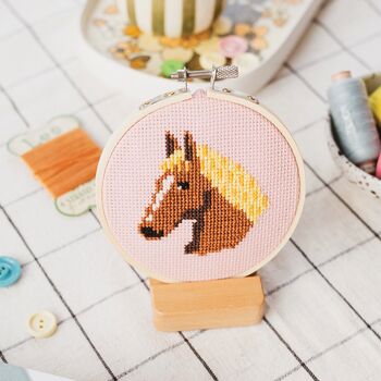 Horse Cross Stitch Kit, 3 of 4