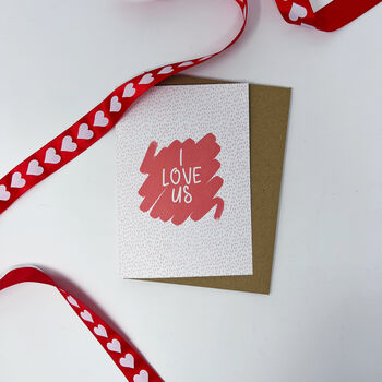Anniversary Romantic Card 'I Love Us', 3 of 3