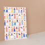 Women Supporting Women Illustrated A4 Print, thumbnail 3 of 3