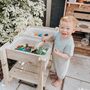 Personalised Outdoor Wooden Sensory Table, thumbnail 2 of 6