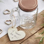 Natural Wooden Heart Shaped Wedding Tags, thumbnail 2 of 4