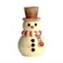 Solid Chocolate Top Hat Snowman, thumbnail 4 of 5