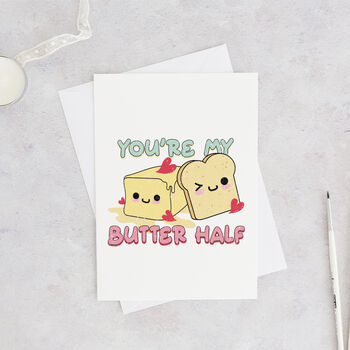 You're My Butter Half Valentine's Card, 2 of 7