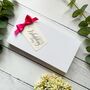 Handmade Wedding Money Wallet Hibiscus Flower, thumbnail 3 of 6