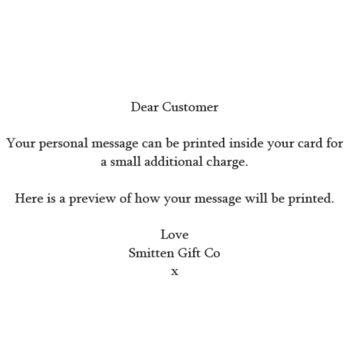 Personalised Silver Wedding Anniversary Card, 2 of 2