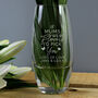 Personalised I'd Pick You Glass Bullet Vase, thumbnail 1 of 3