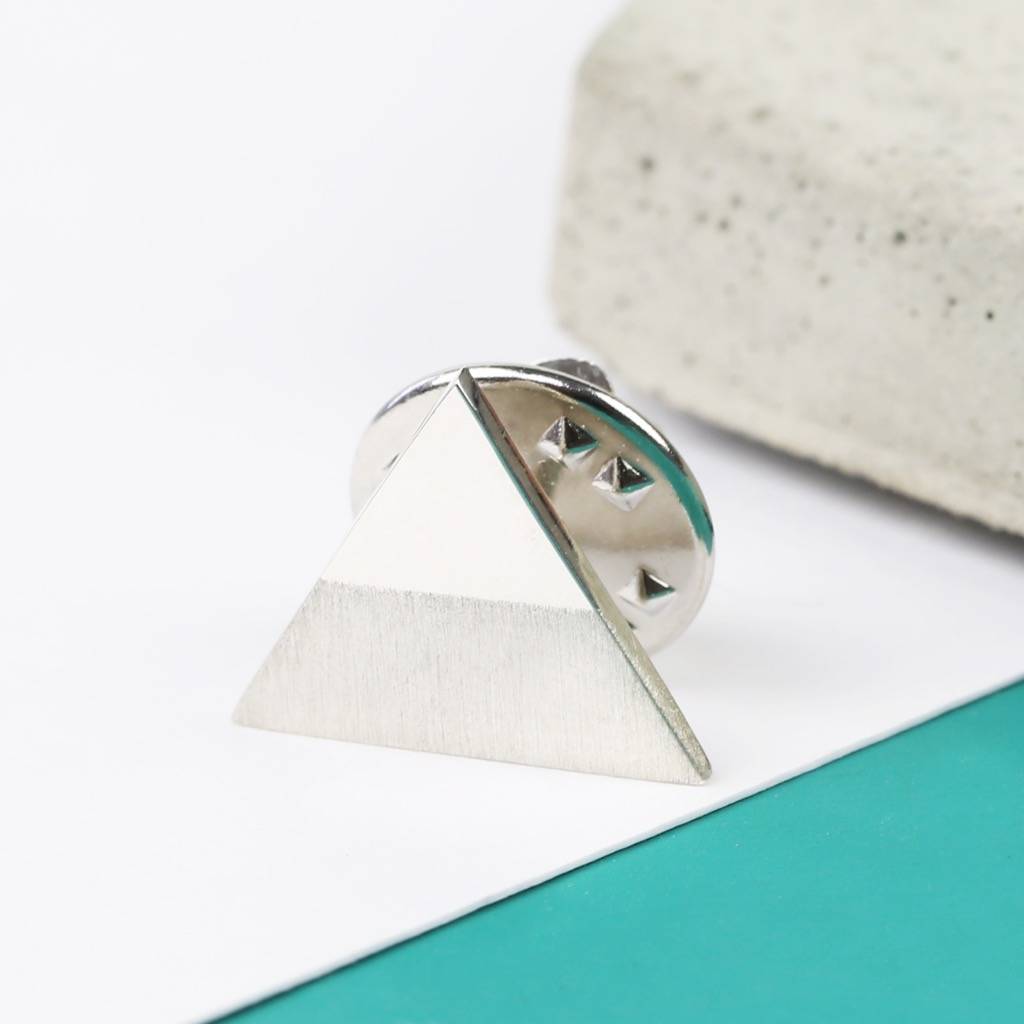 Sterling Silver Lapel Pin By Lisa Angel | Notonthehighstreet.com