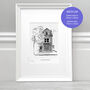 Personalised Framed House Portrait, thumbnail 4 of 9