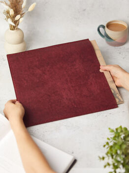 Handmade Leather Record Vinyl Holder, 3 of 6