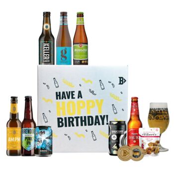 Gluten Free Craft Beer Happy Birthday Gift Box, 2 of 6