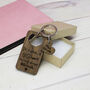 Personalised Big Heart Teacher's Keyring, thumbnail 3 of 5