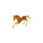 Artisan Glass Horse In Gift Box, thumbnail 2 of 4