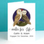 Mates For Life Engagement Card, thumbnail 4 of 6