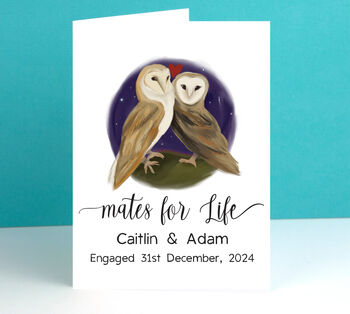 Mates For Life Engagement Card, 4 of 6